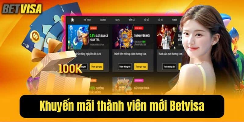 Khuyến Mãi Betvisa - Nhận Ngay Khuyến Mãi Chào Mừng hấp dẫn